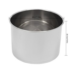 13L/3.25 Gallon Tabletop Soup Warmer Silver Stainless Steel 400W