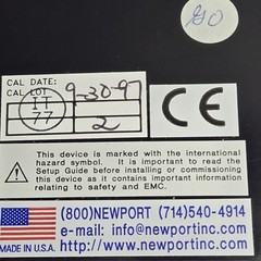 NOS Newport 205-PA1 R C0 Process Panel Meter 3/64DIN 4-20mA DC 115VAC Red LED CO