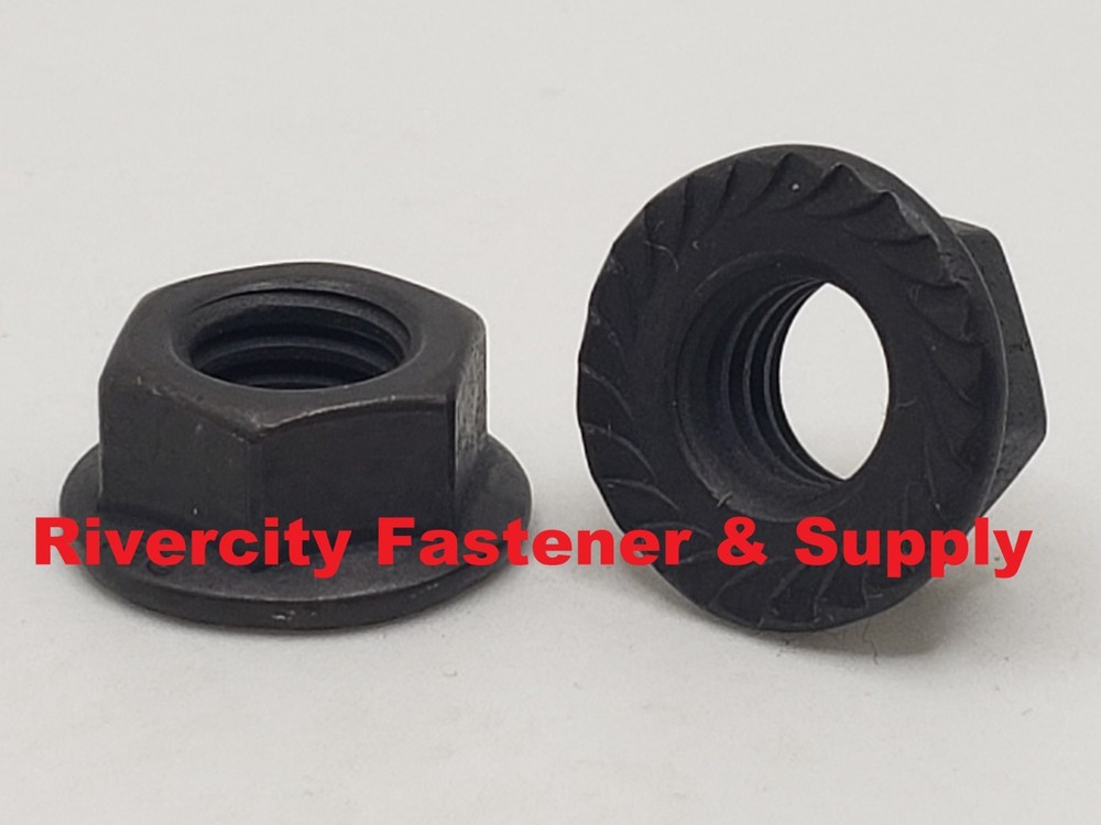 M12-1.75 Serrated Flange Nuts M12x1.75 Nut 12mm x 1.75 Serrated Flare whiz nuts