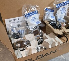SLOAN 3250424 8186-0.5 Optima Plus Flushometer Chrome Plate Finish
