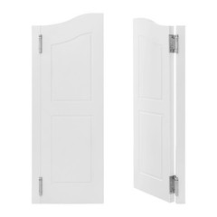 Partition Door, Solid Wood Door, Partition Door for Shop Entrance Partition