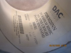 DAC POLISH PADS PDR3020NN DURAFILM30MIC 3 INCH 1ST FINE 76MM 500 Per Roll