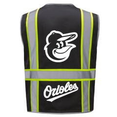 ⚾BALTIMORE ORIOLES WORK SAFETY VEST PPE W/REFLECTIVE LOGO SIZE M/L/XL/2-4XL
