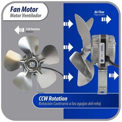 Appli Parts APFM-71E 7W refrigeration condenser and evaporator motor 115V 60Hz 0