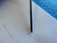 D5382 Storz Ballenger Straight Chisel V Shape 2mm Wide N2302