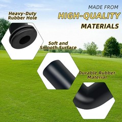 3pcs Fuel Pump Vacuum Hose Part# 793147 for BS Jo-hn 0.5 inches, Black