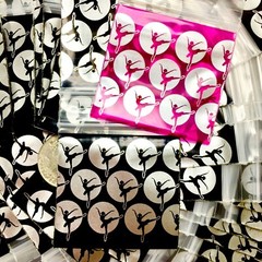 BaggiesSince1987 – 1515 Design Zip Bags 1000PCS METALLIC 50 DSN MIX, READ DETAIL
