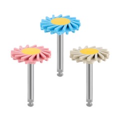 Dental 1:1 Fiber Optic Contra Angle Internal Spray / Diamond Polishing Wheels US