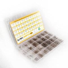390pc Compression Spring Assortment Kit 28 Sizes Stainless Steel Small Springs