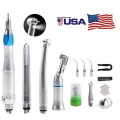 4Hole Dental LED High / Low Speed Handpiece / Air Scaler Handpiece USA OR
