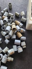 Estate LOT 100s Of Electrical PVC Conduit Fittings 1/2″-2 1/2″ NEW SEAL TIGHT