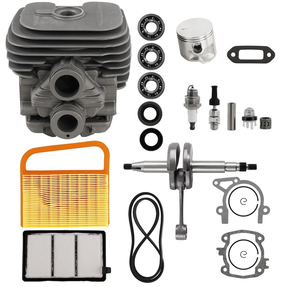 50mm Cylinder Piston Kit For Stihl Cut-Off Saw TS420 TS410MS291C #4238 020 1202