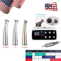 NSK Style Dental Brushless Electric LED Micromotor/1:1/1:5 Increase Handpiece Sr