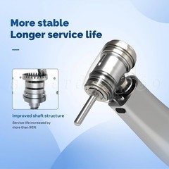 CX235C7 Dental 1:5 Increasing Fiber Optic LED Contra Angle Handpiece Electric ds