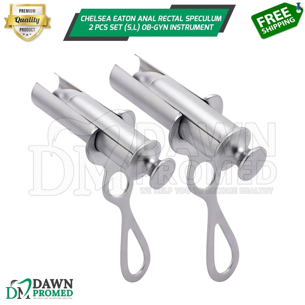 Chelsea Eaton Anal Rectal Speculum 2 Pcs Set (S,L) OB-GYN Urology Inst German Gr
