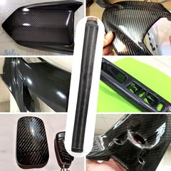 9.8ft x 19.7″ Carbon Fiber Fabric Roll Pure Fabric Carbon Fiber Sheet 2 x 2 Twil