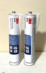 3m Polyurethane Sealant, 10 oz, Cartridge, Grey, Polyurethane Base, 540 LOT OF 2