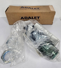 New ADALET XHPB/20072 Green Cap Pushbutton Switch Control Module Unit in Box