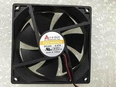 1PCS Y.S.TECH FD249225EB DC24V 0.27A 90*90*25MM 2-wire inverter cooling fan