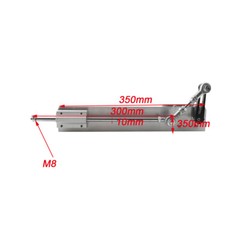 24V Cycling Electric Linear Motion Actuator Reciprocating Motor 6″ Stroke 120RPM