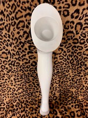 Modern Female Mannequin Weighted Leg Counter Boot Stocking Display Fetish Oddity