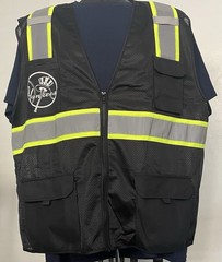 🦺⚾New York Yankees Safety Hi-Vis Vest PPE w/reflective Strip Size Adult M-4XL