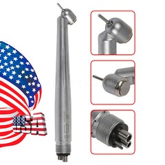 1-10* Dental High Speed Turbine Handpiece Standard/ 45 Degree Push Button 4Hole