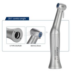 1-10 SANDENT 20:1 Push Type Contra Angle Handpiece Dental Implant Surgery