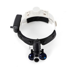 220V Scheinwerfer Medizinische Stirnlampe Chirurgisch 3.5X Binocular Kopflupe DE