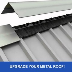 Duco Plus 9in Profile 3ft Classic Rib Foam Closure Strips Metal Roofing Panels