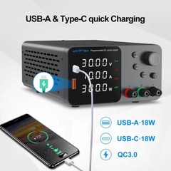 Variable DC 30V 60V 120V 3A 5A 10A Lab Adjustable Power Supply Precision Switch