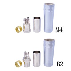 2/4 Holes Dental Turbine Adapter Changer Connector For Fit High Speed Handpiece