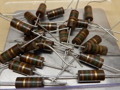 Vintage Carbon Comp 2 Watt Resistors Allen-Bradley Stackpole IRC You Choose
