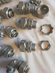 Flexible Conduit Connectors Lot