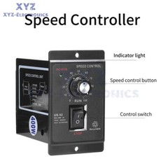 US52 400W AC Motor Speed Controller Unit Speed Pinpoint Regulator 220V 50Hz 60Hz