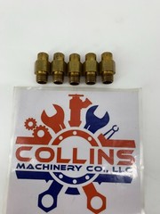 Orifice #36 Orifice For Natural Gas Brass Burner Lot of 5