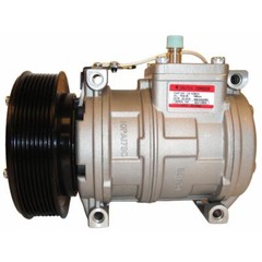 88301095 Nippondenso 10PA17C Compressor, w/ 8 Groove Clutch Fits John Deere