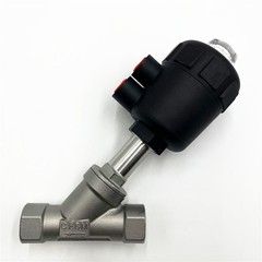 1/2″ NPT Single Acting Pneumatic Air Actuated Angle Seat Valve Normally Closed