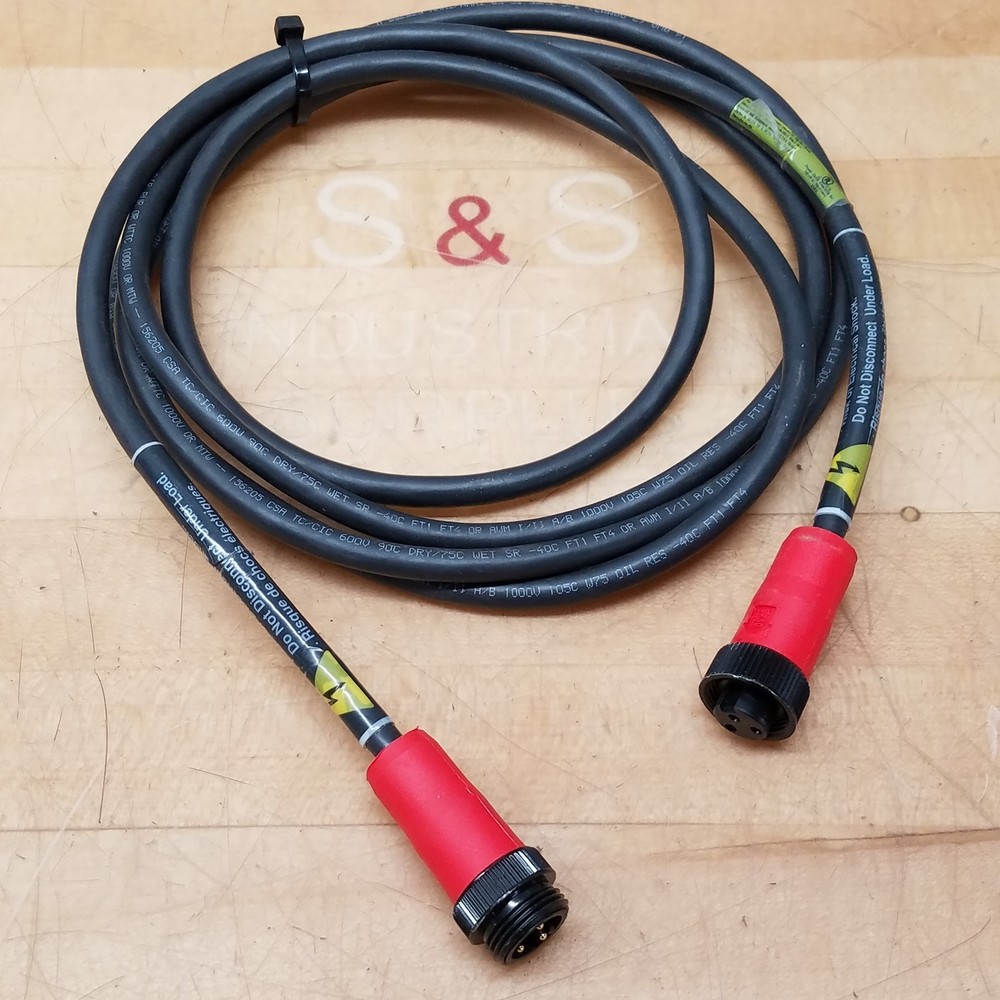 BradPower 113030K20M030E Double Ended Cordset, 14 Awg, 3 Pole, 1300621012