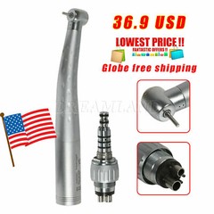 Dental Fast High Speed Handpiece with 4 Holes Quick Coupler Coupling