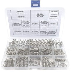 17-Piece Compression Springs Assortment Kit – Durable Stainless Steel Collection