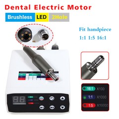 NSK Style Dental Brushless LED Electric Motor Fit 1:1/16:1/1:5 Handpiece 2 H SA