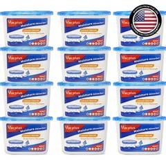 Visible Effect Moisture Absorbers 10.5 oz – 12 Pack for Bathrooms & Closets