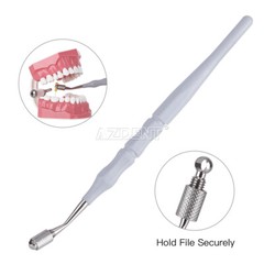 Dental Endodontic File Holder K-Files Handle Hand Use Root Canal Clip Teeth Endo