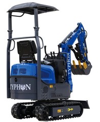 13 Attachments Bundle TERROR XI Mini Excavator Digger 13.5hp Gas B&S EPA Engine