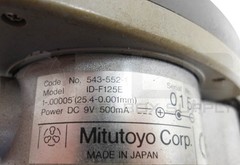 MITUTOYO ID-F125E DIGITAL INDICATOR 9V 500MA