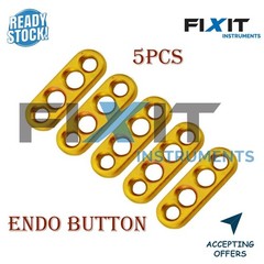 ACL Endo Button 4 holed Surgical Instruments 5pcs