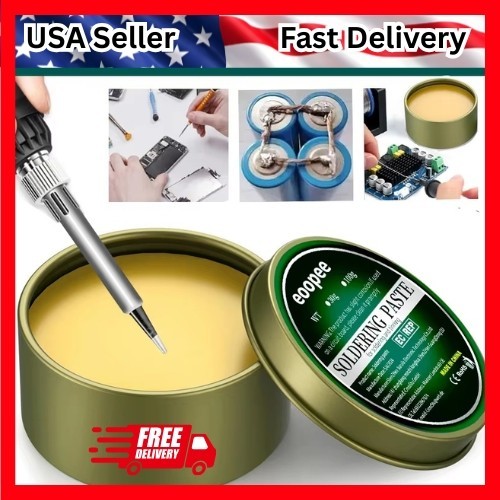 Lead Free Solder Paste Rosin Flux 100g – Welding Soldering Iron Repair Paste