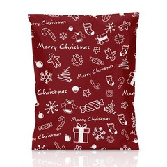 50 PCS Christmas Poly Mailer 14.5×19 Inch Holiday Shipping Bags Clothing Thick