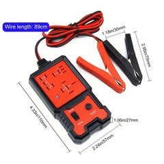 12V Automotive Relay Tester 4/5 Pin LED Car Diagnostic Relay Testing Tool